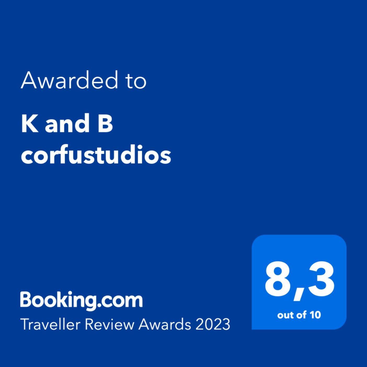 K And B Corfustudios Corfu  Eksteriør billede